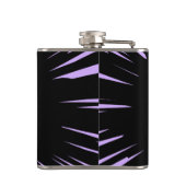 Paarse Suiker Schedel Heupfles (Achterkant)