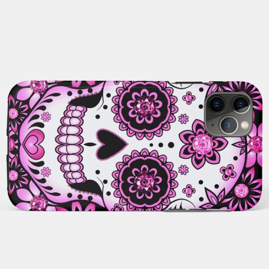 Paarse Suikerhuid Case-Mate iPhone Case (Achterkant (horizontaal))