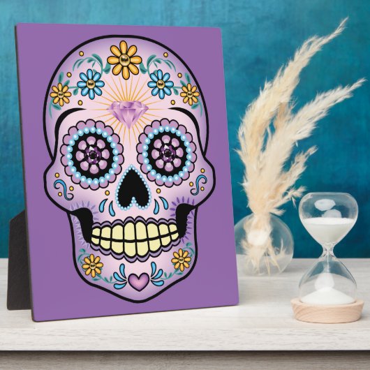 Paarse Suikerhuid Fotoplaat (Zijkant)