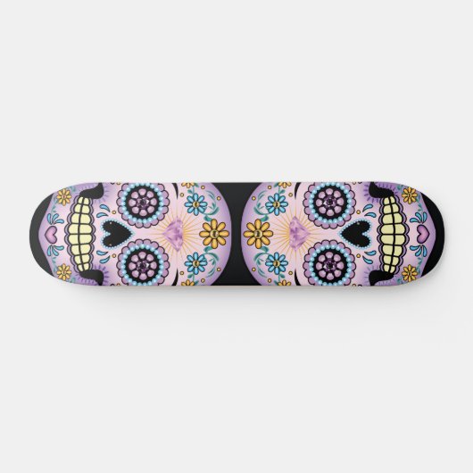 Paarse Suikerhuid Skateboard (Horizontaal)