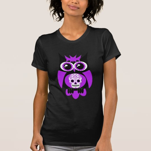 Paarse suikerriet t-shirt (Voorkant)