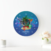 Paarse Summer Club Beach House Grote Klok (Huis)