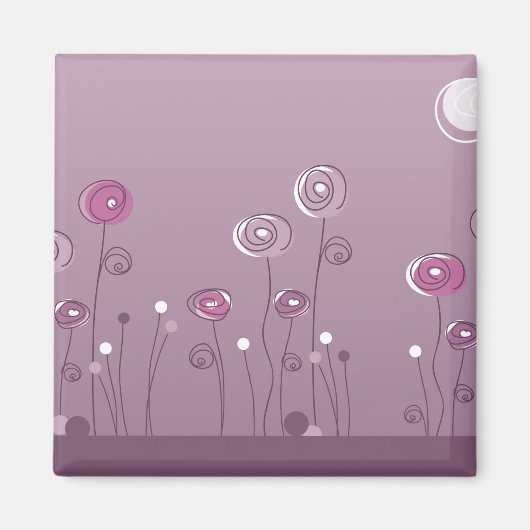 Paarse Summer Magnet (Voorkant)