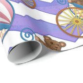 Paarse Sun Baby Stuff Cadeaupapier (Rol Hoek)