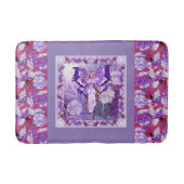 Paarse Sun fairy Bath Mat (Voorkant)