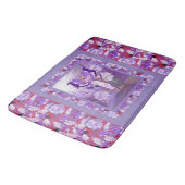 Paarse Sun fairy Bath Mat (Gekanteld)