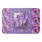 Paarse Sun fairy Bath Mat (Voorkant)