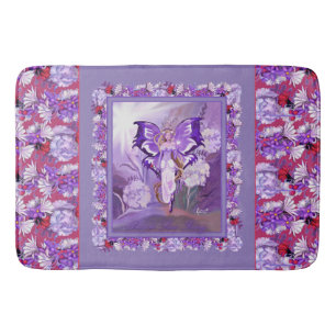 Paarse Sun fairy Bath Mat