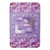 Paarse Sun fairy Bath Mat (Voorkant Verticaal)