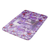 Paarse Sun fairy Bath Mat (Gekanteld)