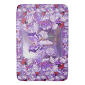 Paarse Sun fairy Bath Mat (Voorkant Verticaal)