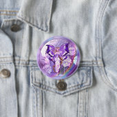 Paarse Sun Fairy Button (In situ)