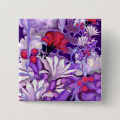 Paarse Sun Fairy Button (Voorkant)