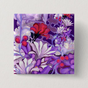 Paarse Sun Fairy Button