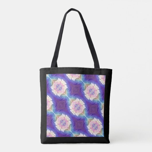 Paarse Sun Fairy Canvas tas (Achterkant)