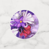 Paarse Sun Fairy Confetti (Kleine voorkant)