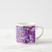 Paarse Sun fairy Espresso Cup Kop (Rechts)