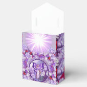 Paarse Sun Fairy Favor Box Bedankdoosjes (Geopend)