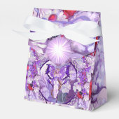 Paarse Sun Fairy Favor Box Bedankdoosjes (Voorkant Zijde)