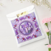 Paarse Sun Fairy Favor Box Bedankzakje (Gezegeld)