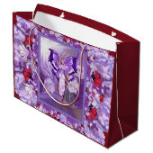 Paarse Sun Fairy Groot Cadeauzakje (Achterkant Gekanteld)