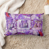 Paarse Sun Fairy Kussen (Deken)