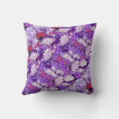 Paarse Sun Fairy Kussen (Achterkant)