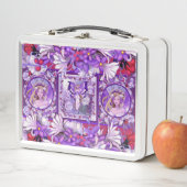 Paarse Sun Fairy Metal Lunch Box (In situ)
