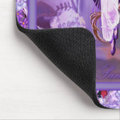 Paarse Sun Fairy Muismat (Hoek)