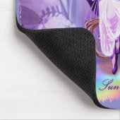 Paarse Sun Fairy Muismat (Hoek)