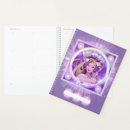 Paarse Sun Fairy Planner (Display)