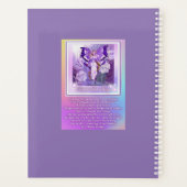 Paarse Sun Fairy Planner (Achterkant)