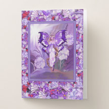 Paarse Sun Fairy Pocket Map