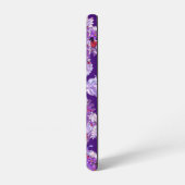 Paarse Sun Fairy Samsung Galaxy Hoesje (Linkerkant)