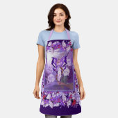 Paarse Sun Fairy Schort (Gedragen)