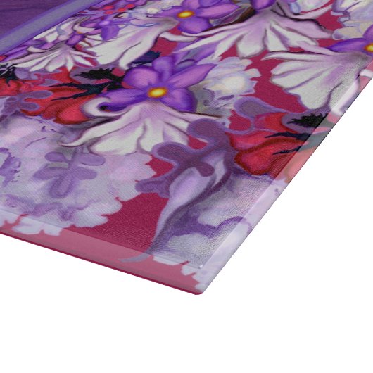 Paarse Sun Fairy Snijplank (Hoek)