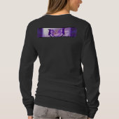 Paarse Sun Fairy T-Shirt (Achterkant)