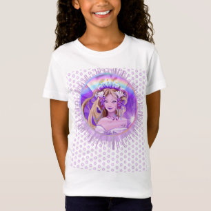 Paarse Sun Fairy T-Shirt