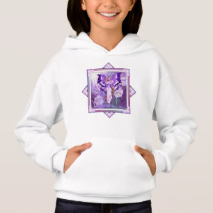 Paarse Sun Fairy T-Shirt Hoodie