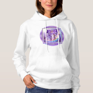 Paarse Sun Fairy T-Shirt Hoodie