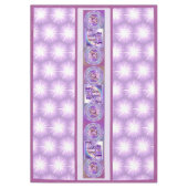 Paarse Sun fairy Tablecloth Tafelkleed (Voorkant)