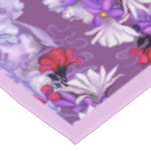 Paarse Sun fairy Tablecloth Tafelkleed (Gekanteld)