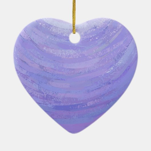 Paarse Sun Keramisch Ornament (Achterkant)