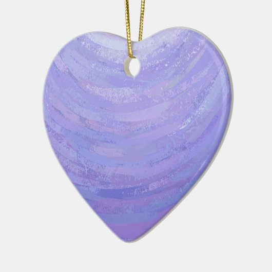 Paarse Sun Keramisch Ornament (Links)