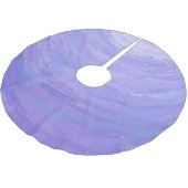 Paarse Sun Kerstboom Rok (Gekanteld)