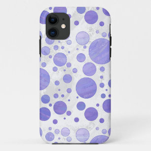 Paarse Sun Polka Dot Case-Mate iPhone Case