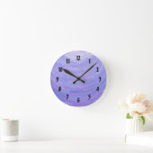 Paarse Sun Ronde Klok (Huis)