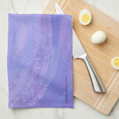 Paarse Sun Theedoek (Quarter Fold)