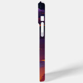 Paarse Sunset Horizon telefoonhoesjes Case-Mate iPhone Case (Achterkant / Links)