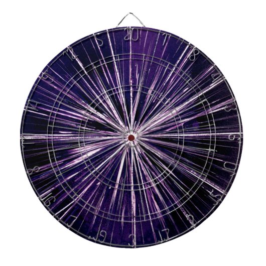 Paarse supersonische snelheid dartbord (Voorkant)